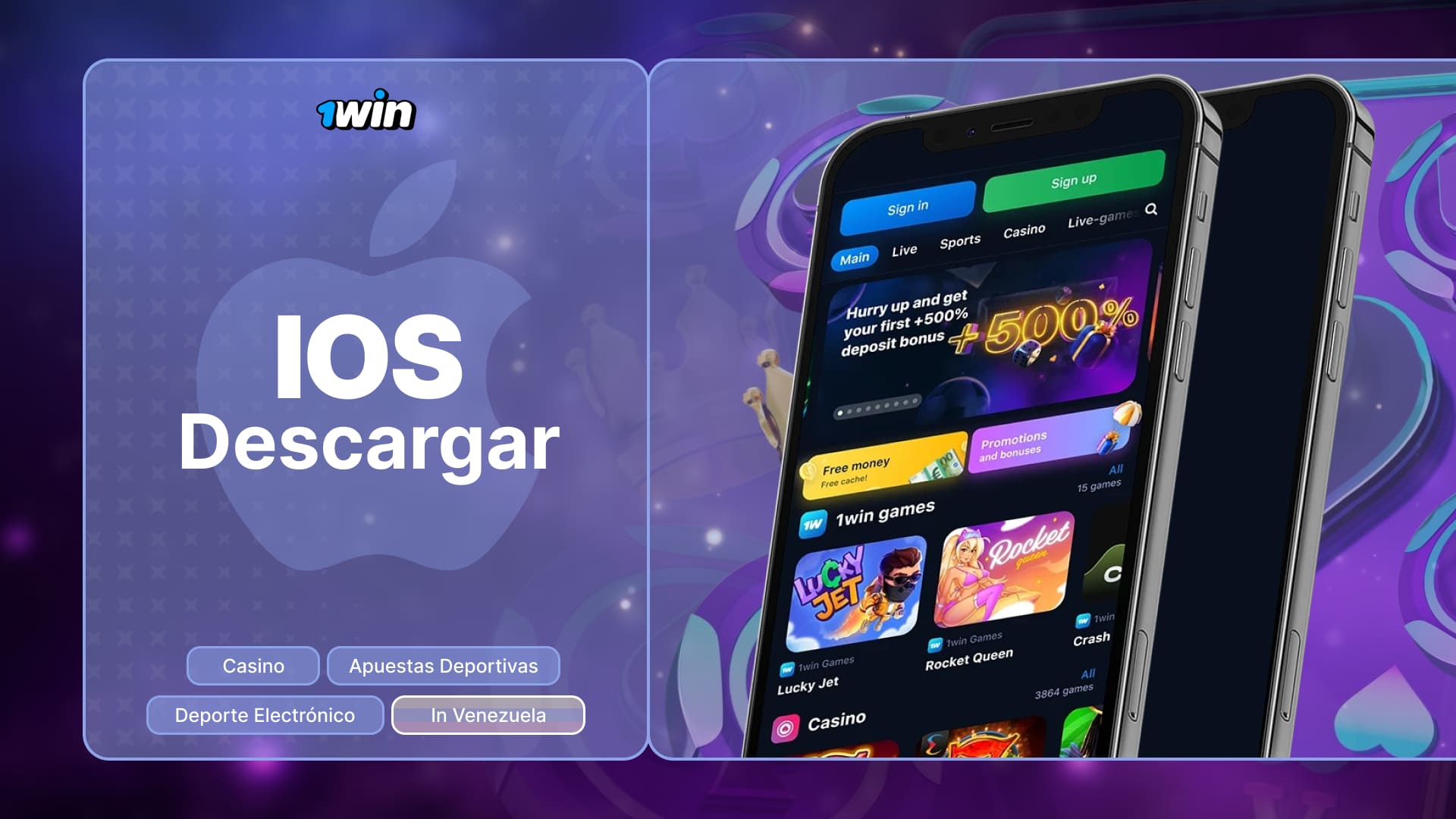 1win Venezuela General es una aplicación móvil con una interfaz intuitiva. Cómo descargarla e instalarla en tu dispositivo iOS