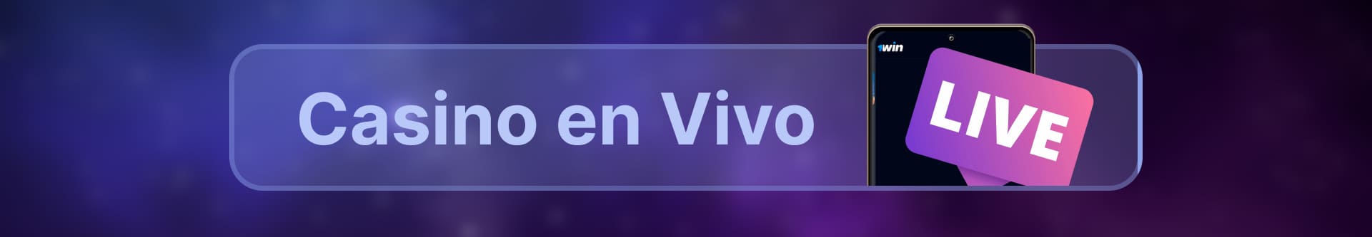 1win Venezuela General Casino ofrece una gran selección de juegos de varios géneros y una sección con crupier en vivo la aplicación