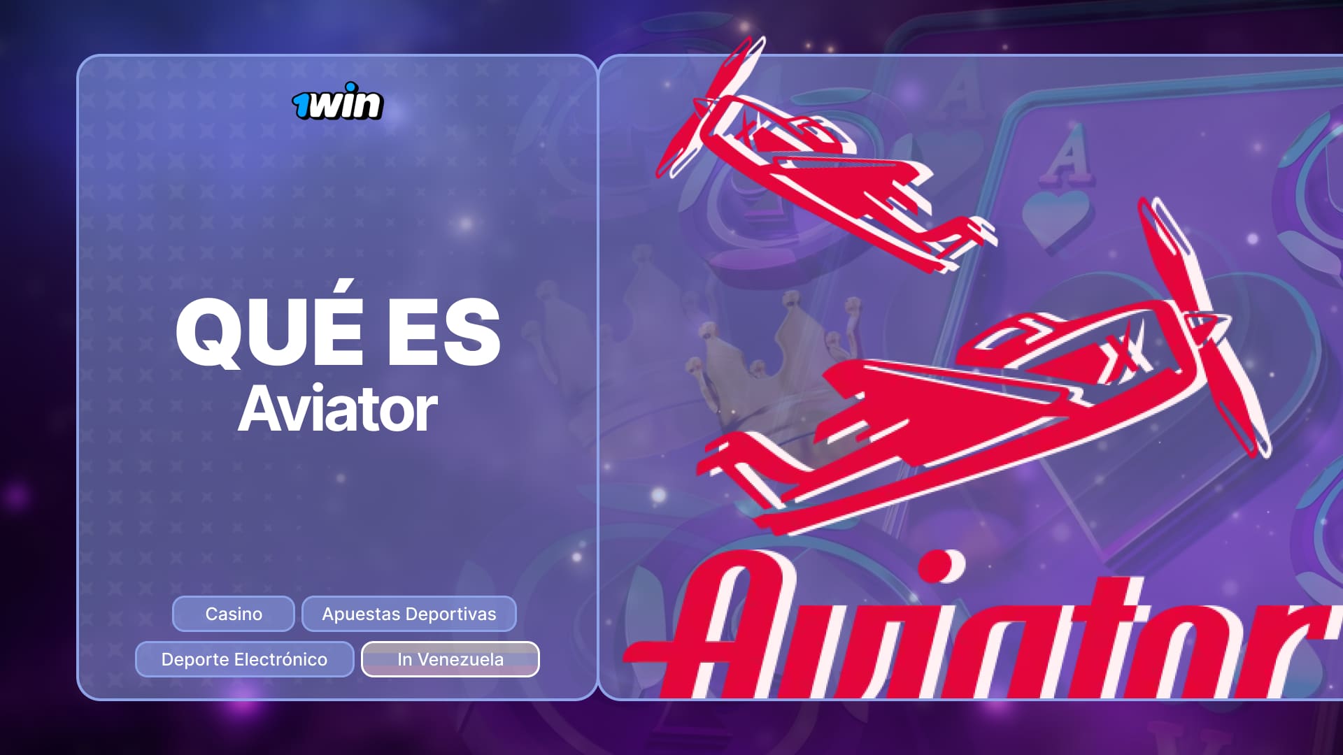 1win Venezuela: descripción detallada y especificaciones del juego Aviator