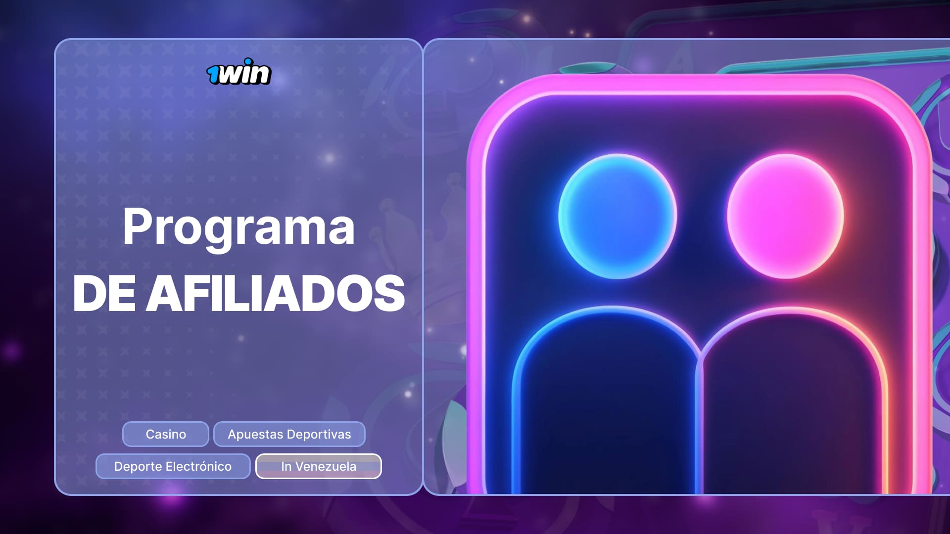 1win Venezuela Programa general de afiliados para amigos y socios con la plataforma para obtener máximos beneficios