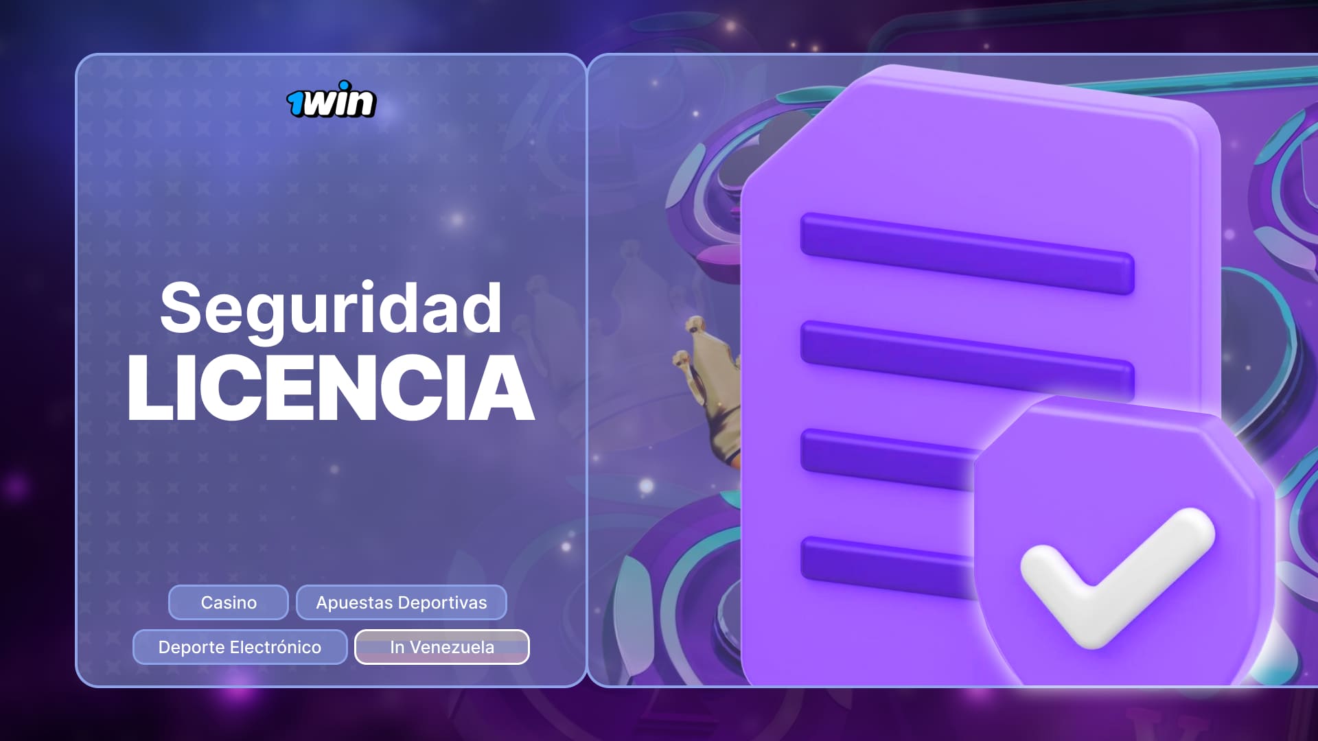 1win Venezuela General: Principios importantes de la plataforma, reglas generales, licencia y legalidad