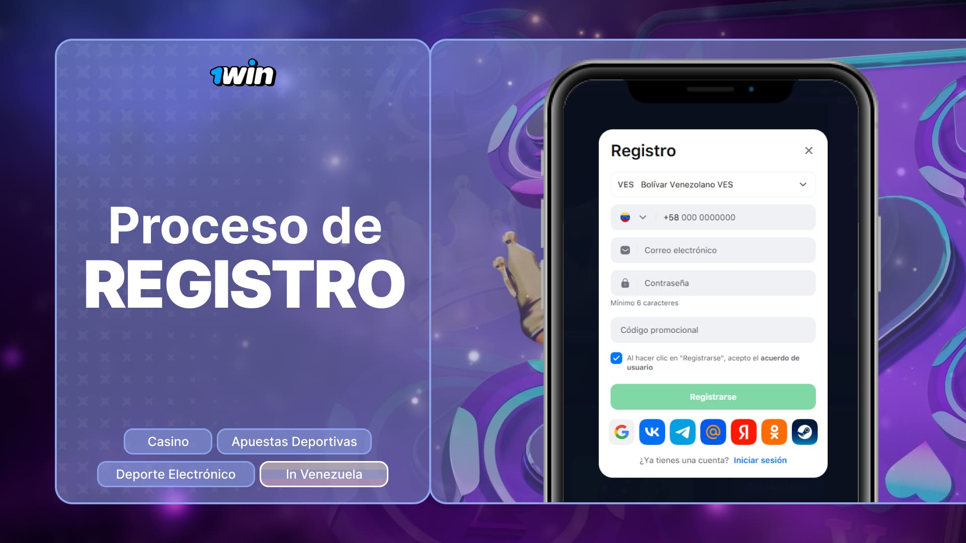 1win Venezuela General: Instrucciones detalladas con pasos sencillos para crear una cuenta en la plataforma