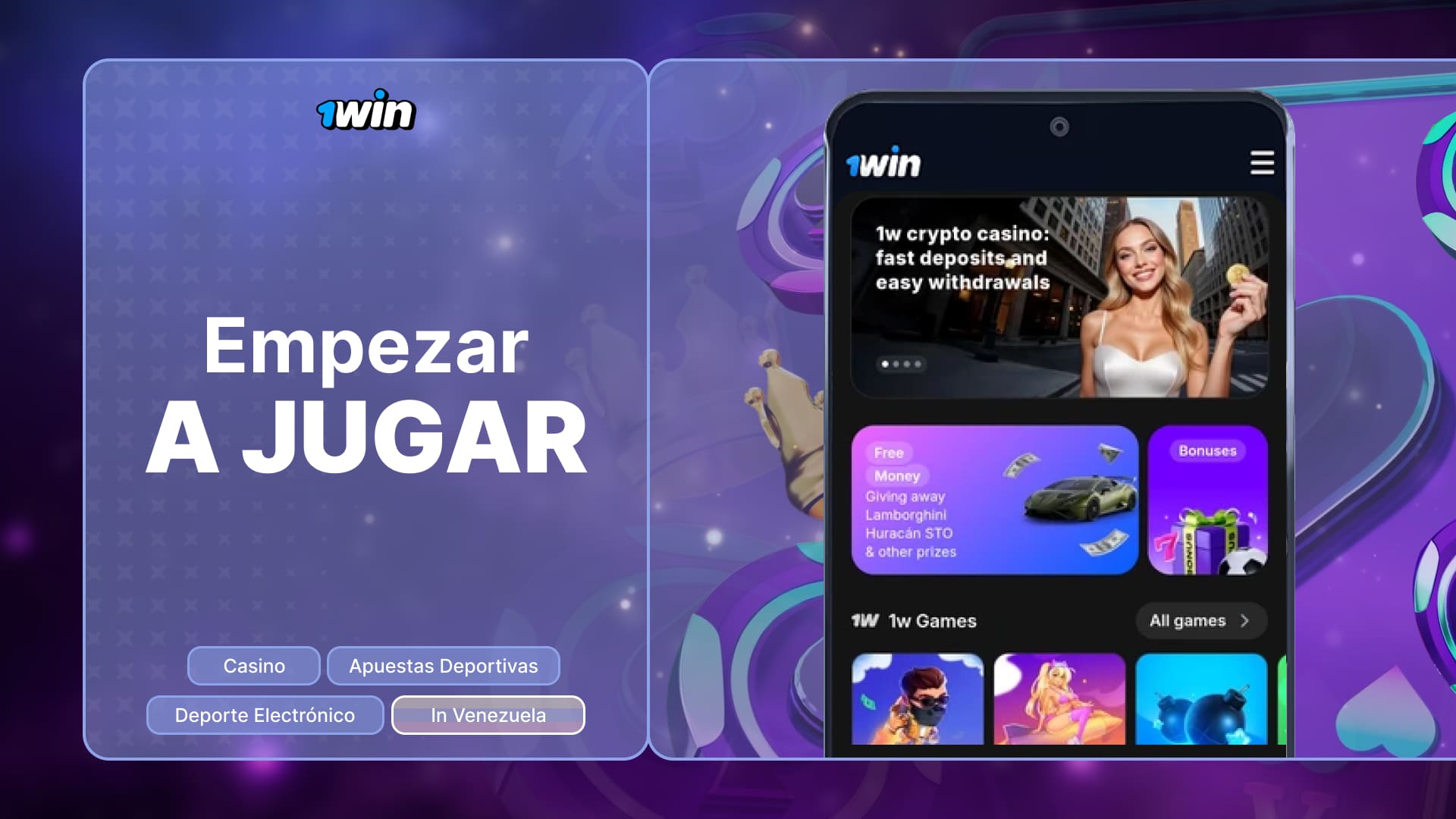 1win Venezuela: instrucciones detalladas sobre cómo empezar a jugar en la plataforma en sencillos pasos