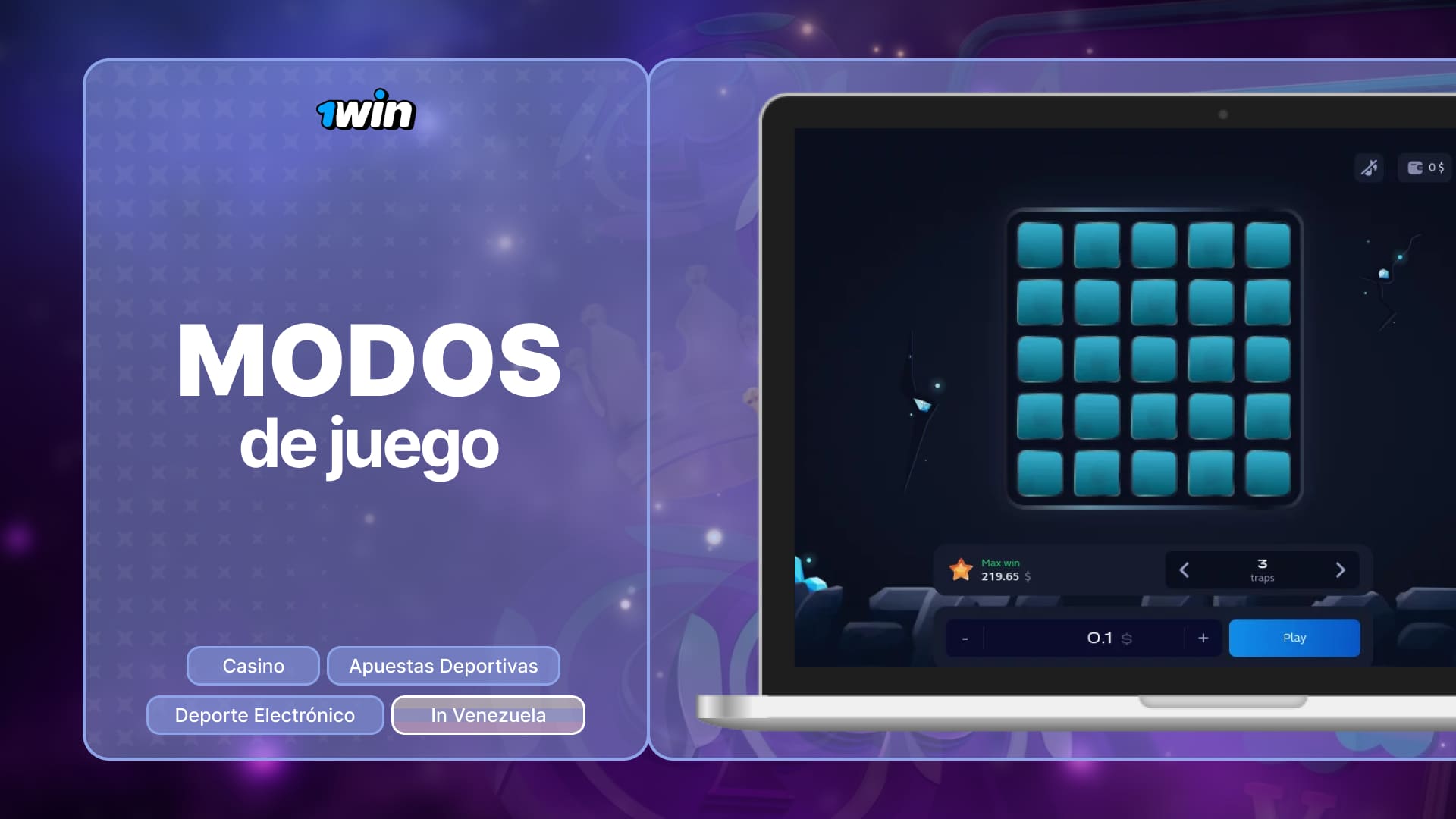 1win Venezuela: Una guía detallada sobre cómo empezar a jugar en sencillos pasos Minas