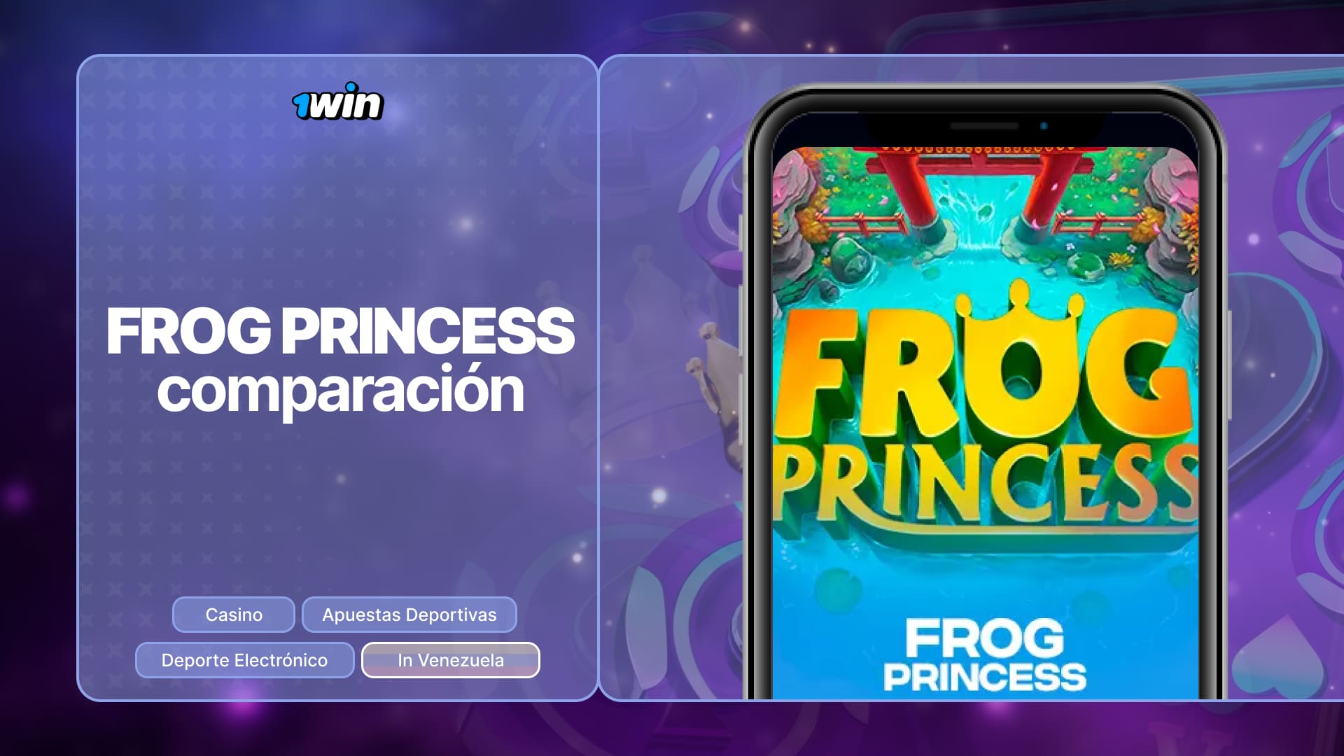 1win Venezuela: Características y funciones internas del juego Juego de la Ranita